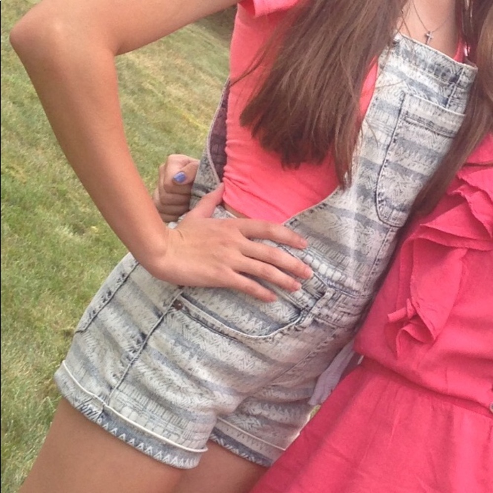 PRINTED OVERALLS - Picture 2 of 2